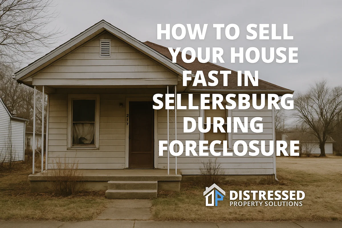 Sell Your House Fast in Sellersburg During Foreclosure - Distressed Property Solutions